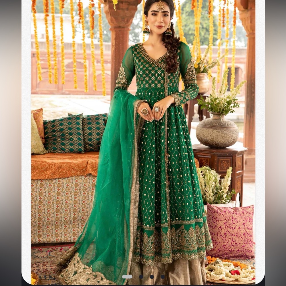 Maria B Suit Green Sf-W23-33